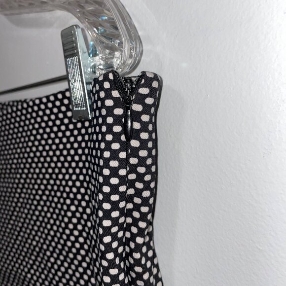Who What Wear Womens Black & White Polka Dot Pants Size 18W - Picture 3 of 6